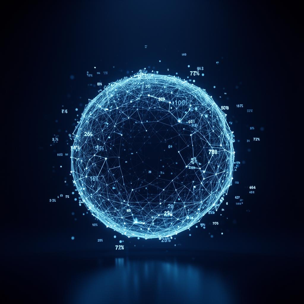 Data visualization sphere